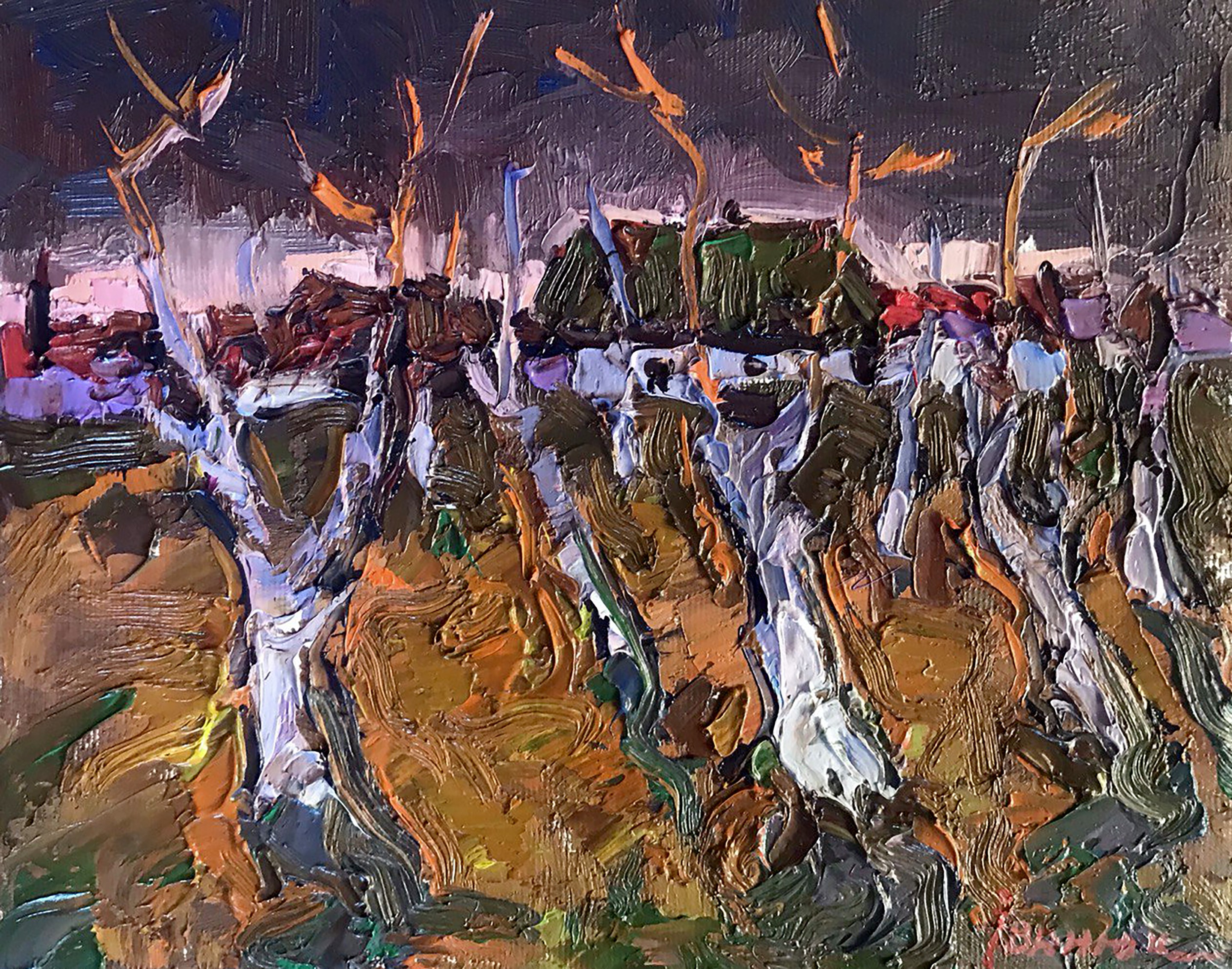 Oksana Ivanyuk, Evening night Oksana Ivanyuk, Evening night