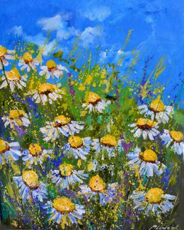 Painting, Daisies, Pol Ledent