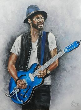 Gemälde, Blak & Blu, Françoise Souriau