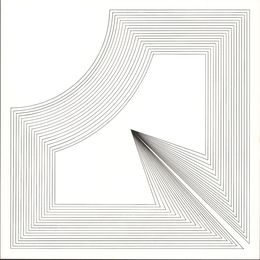Dessin, Illusion IV - Série graphique courbe et traits, Christophe Czerwinski