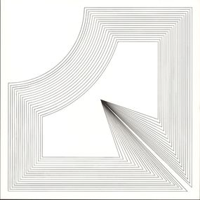 Fine Art Drawings, Illusion IV - Série graphique courbe et traits, Christophe Czerwinski