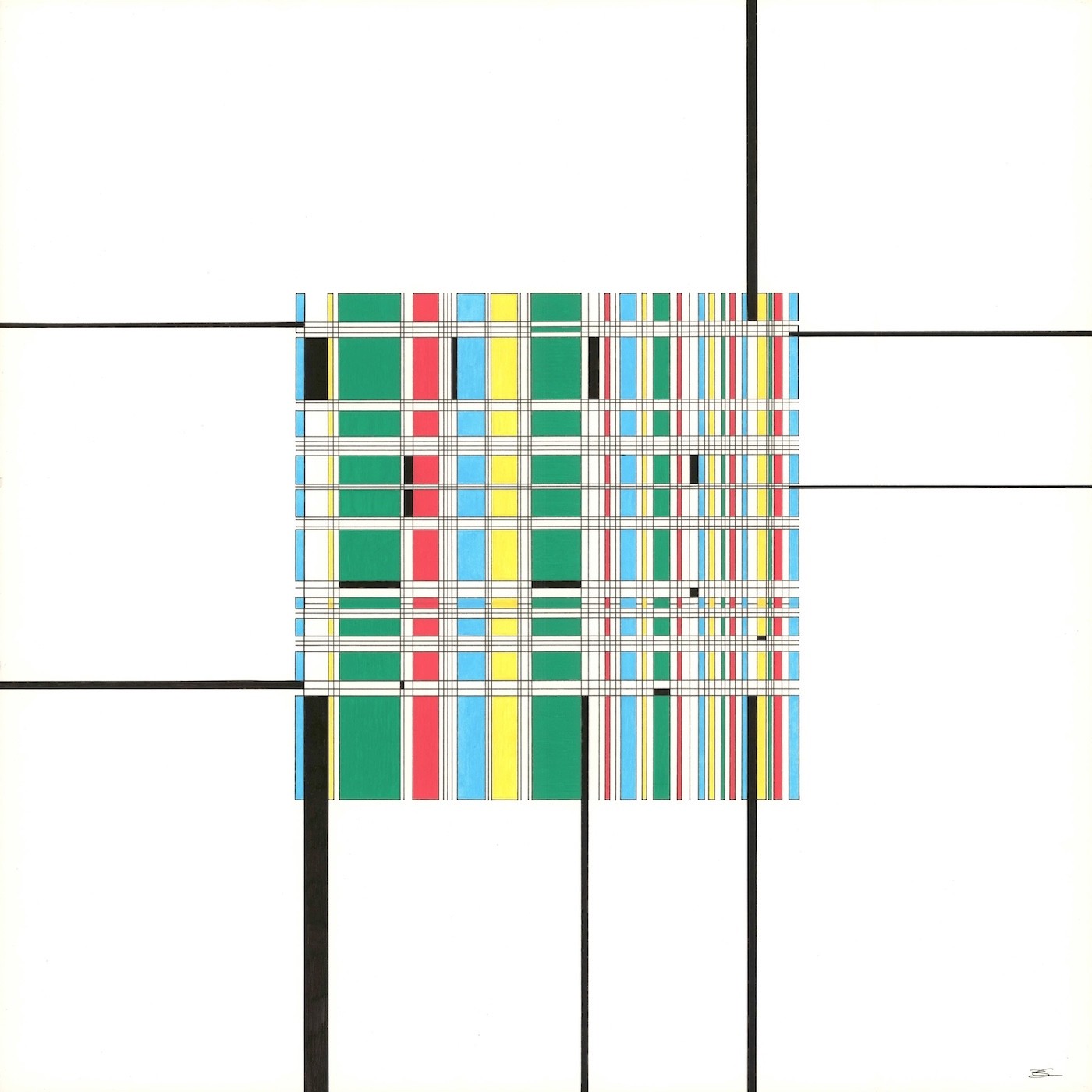 Christophe Czerwinski, Expression I - Série graphique courbe et traits Christophe Czerwinski, Expression I - Série graphique courbe et traits