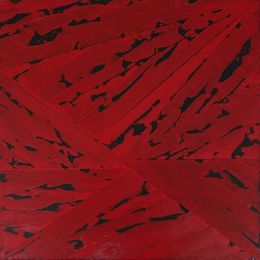 Painting, Myriade rouge, Michèle Sala