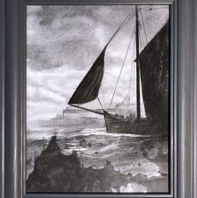 Zeichnungen, Sortie en mer, Hélène Legrand