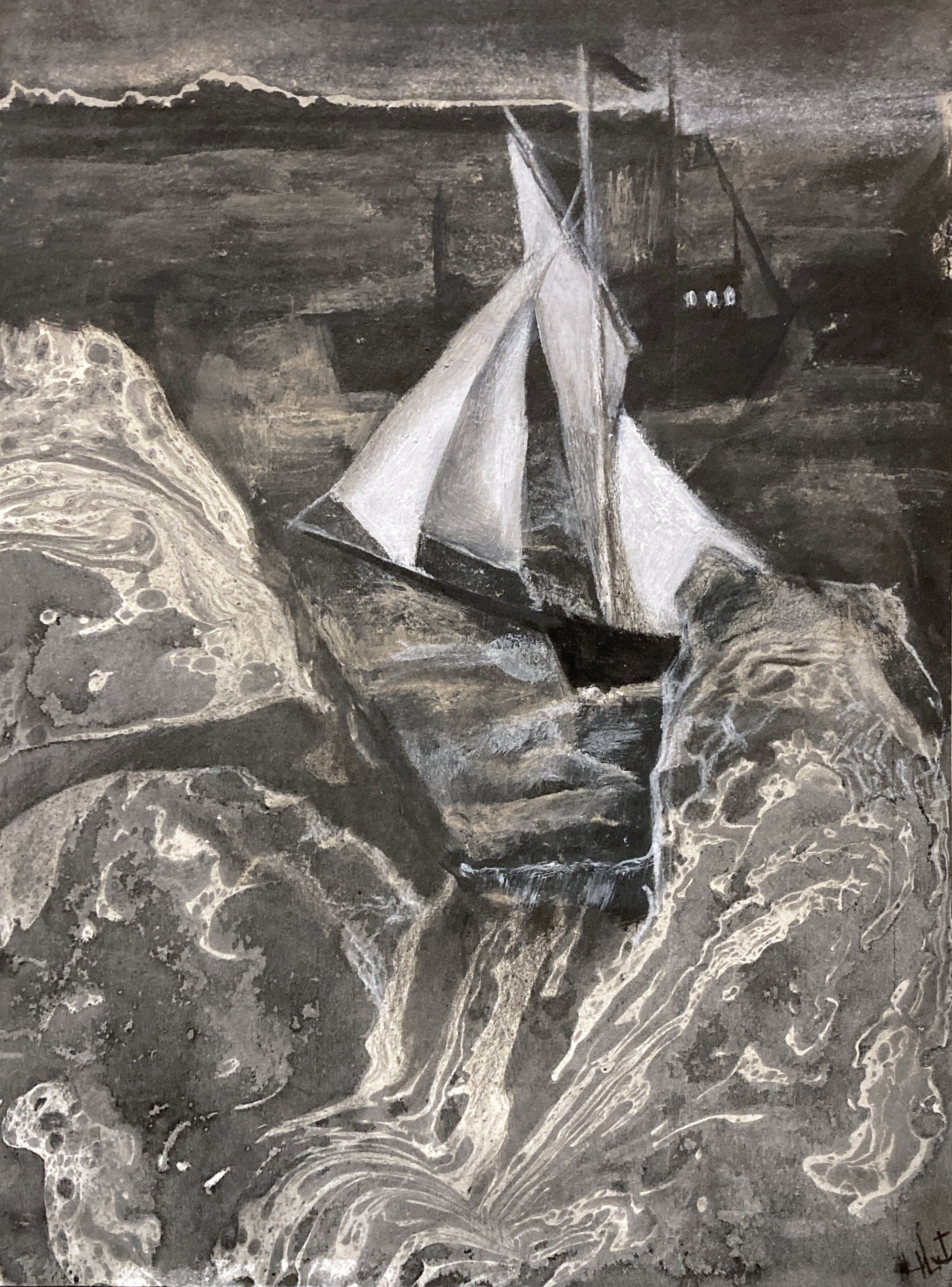 Hélène Legrand, Nuit en mer Hélène Legrand, Nuit en mer