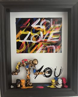 Painting, I love you, Bernard Saint-Maxent