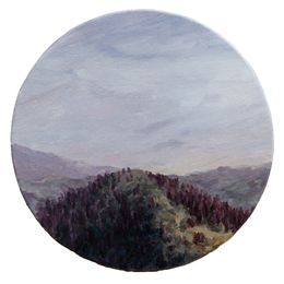 Painting, The moore - série paysage de forêt, Morgane De Back