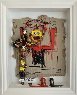 Painting, Style Basquiat 5, Bernard Saint-Maxent