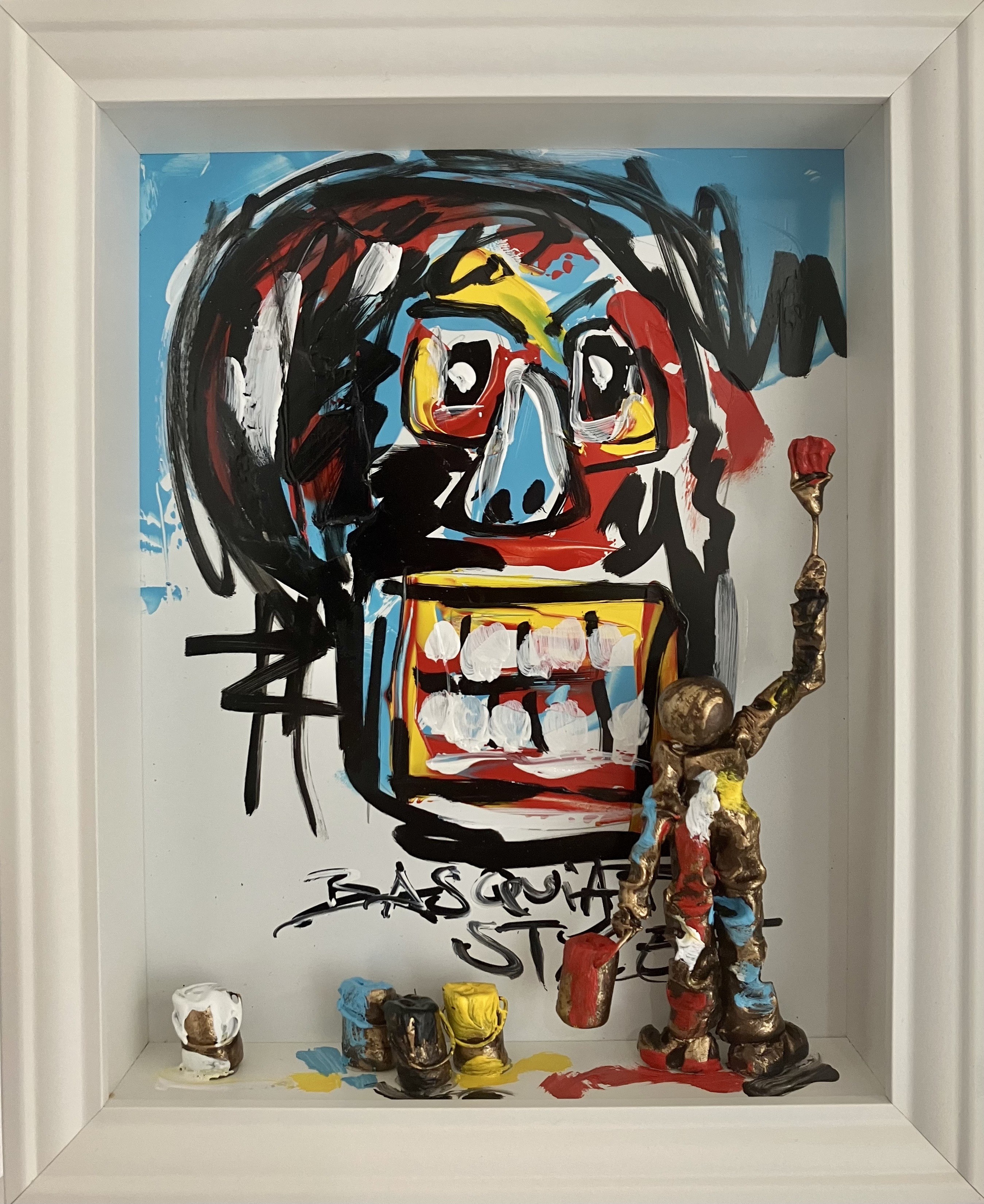 Bernard Saint-Maxent, Style Basquiat 6 Bernard Saint-Maxent, Style Basquiat 6