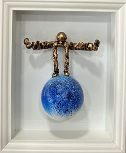 Painting, Blue Planet, Bernard Saint-Maxent
