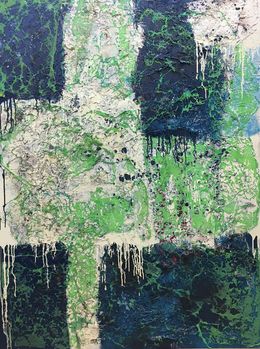 Painting, Étude verte, Matteo Bultrini