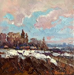 Painting, Early spring, Oksana Ivanyuk