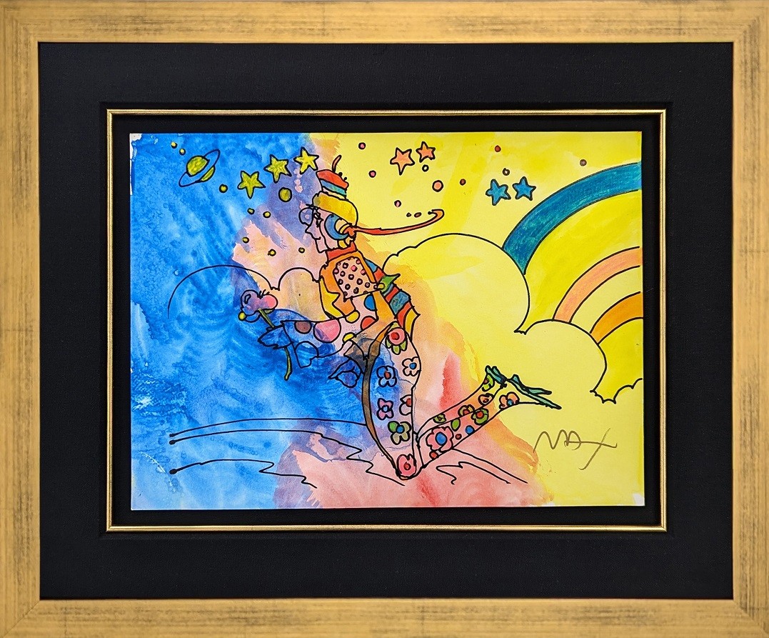 Peter Max, Cosmic Flyer Peter Max, Cosmic Flyer