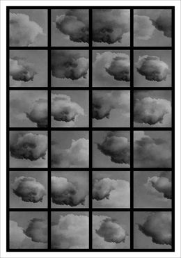 Drucke, Window Clouds At Night, Angela Cameron