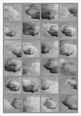 Drucke, Window Clouds Dusk, Angela Cameron