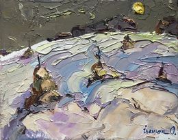 Gemälde, It snowed, Ivanyuk Oleksiy