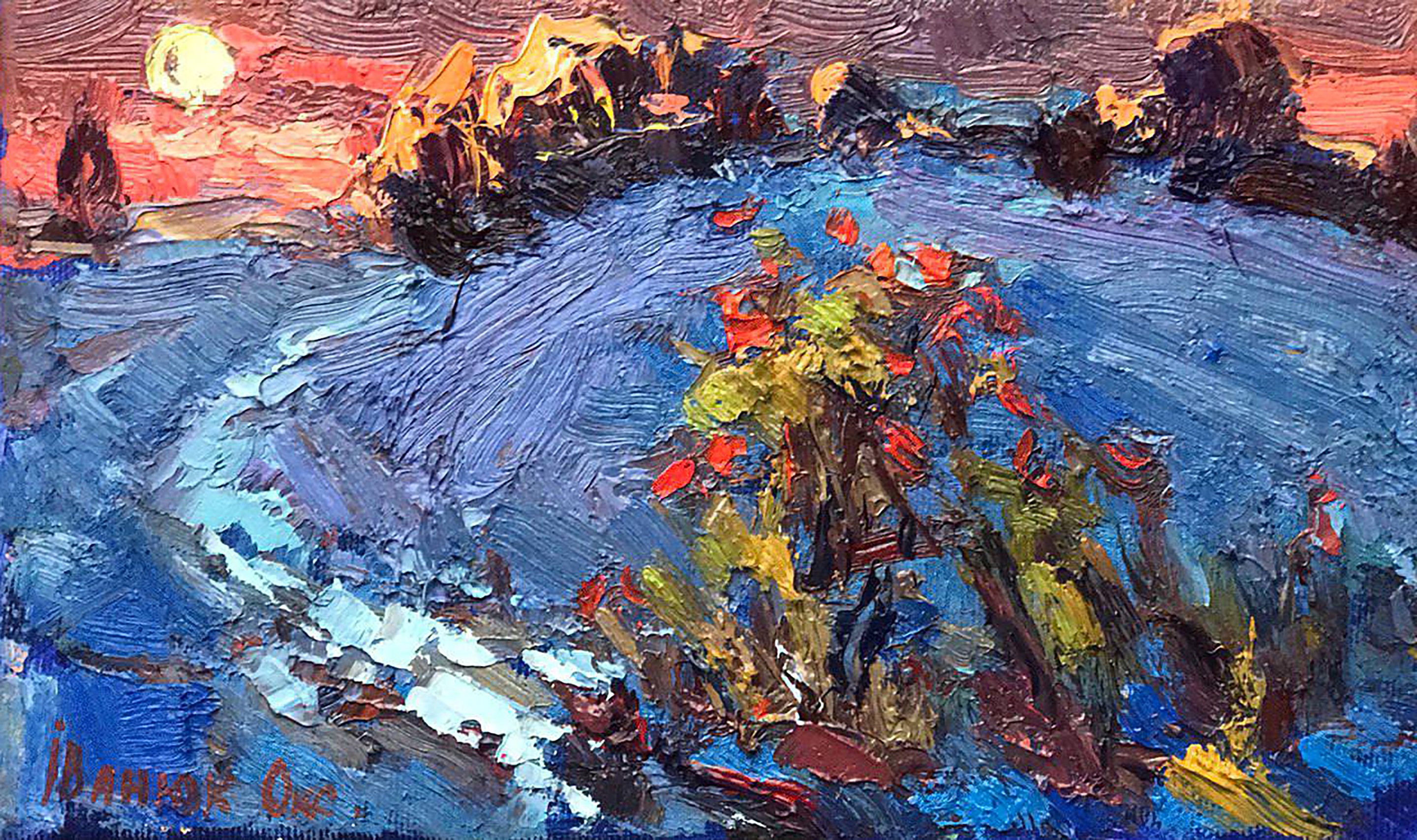 Oksana Ivanyuk, Frosty night Oksana Ivanyuk, Frosty night