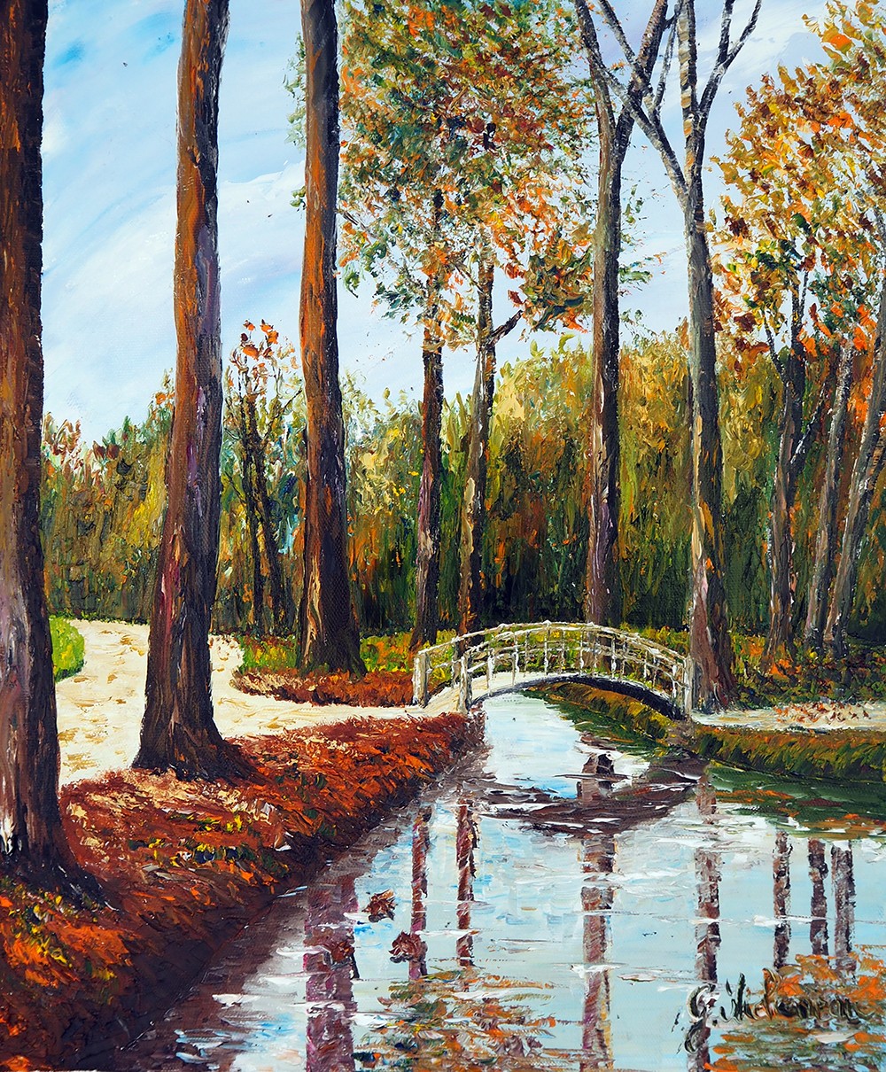 Gyslaine Pachet-Micheneau, Le petit pont Gyslaine Pachet-Micheneau, Le petit pont