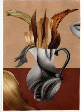 Gemälde, Hair Bouquet 2, Ekaterina Shitova