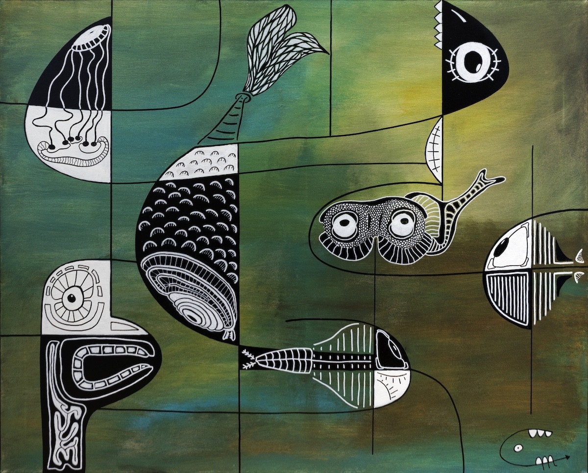 Christian Mancini, Ultra marine série créatures imaginaires Christian Mancini, Ultra marine série créatures imaginaires