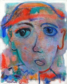 Gemälde, Le fils d'Arlequin, Chantal Dufour