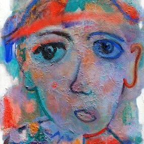 Gemälde, Le fils d'Arlequin, Chantal Dufour
