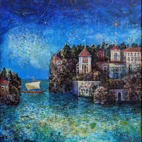 Gemälde, Cycle Ancient seas' - Portal, Valeri Tsenov