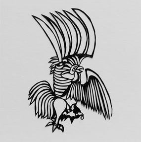 Zeichnungen, Coq à l'attaque, Bences
