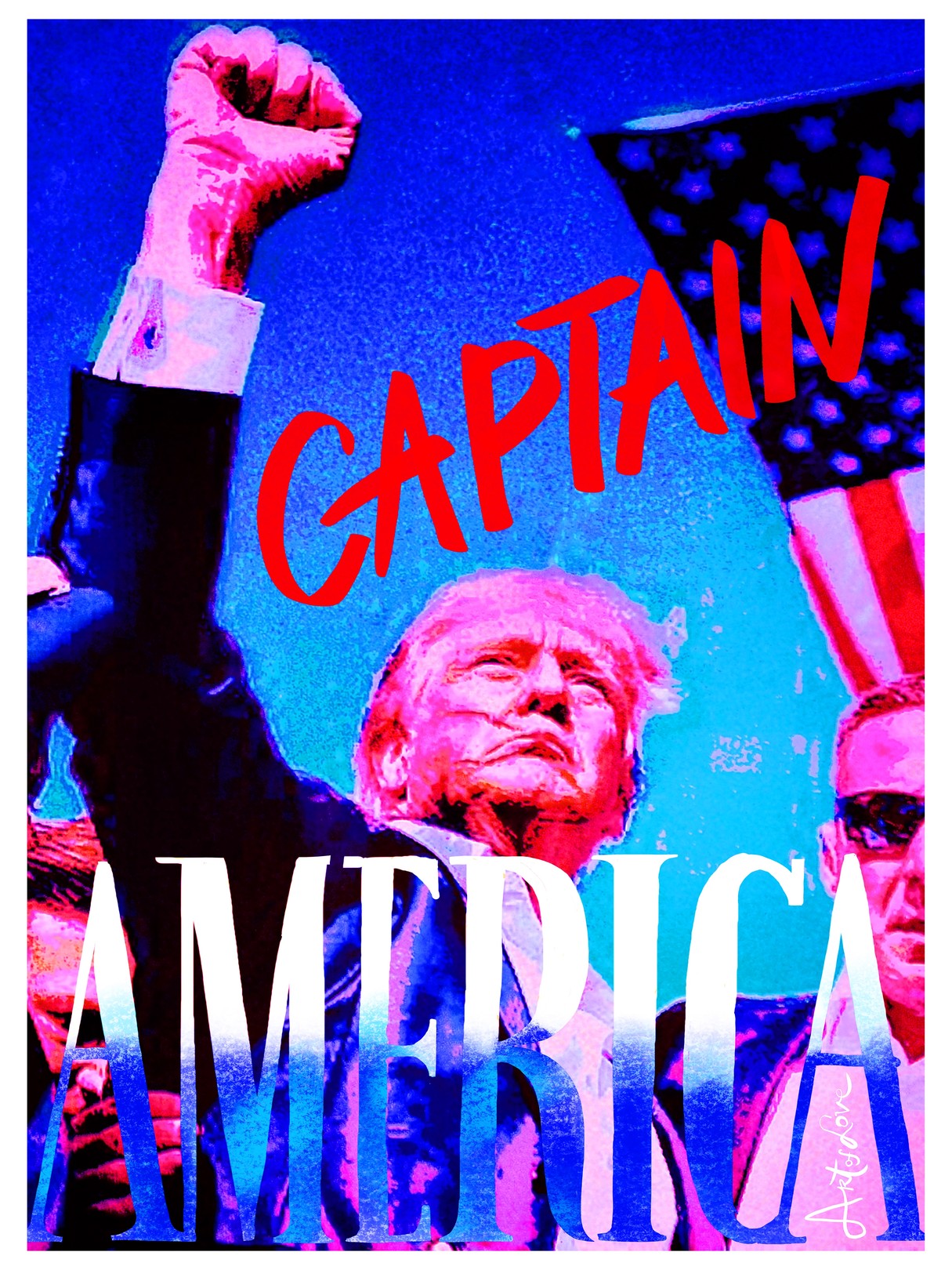 Pellarose, Captain of America (Donald Trump) Pellarose, Captain of America (Donald Trump)