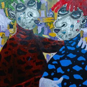 Gemälde, Know This and Know Peace, Fredrick Idele