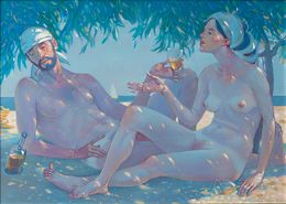 Gemälde, Circle of the sea, Butkovsky Nikolai