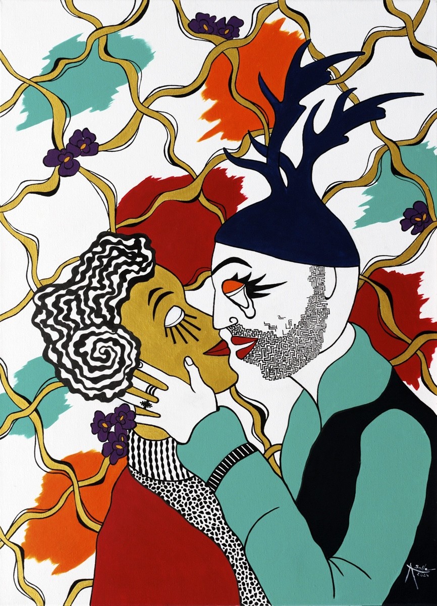 Agnès Salle, Le baiser Agnès Salle, Le baiser