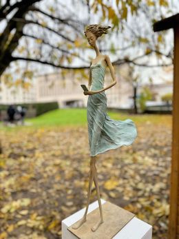 Sculpture, Waiting for a sign, Hedwige Leroux