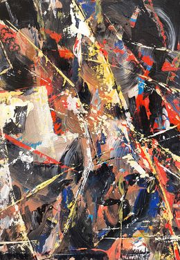 Peinture, Collision of Colors, Ruben Ghulyan