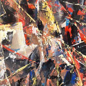 Painting, Collision of Colors, Ruben Ghulyan