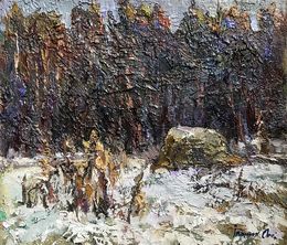 Painting, Near the forest, Oksana Ivanyuk