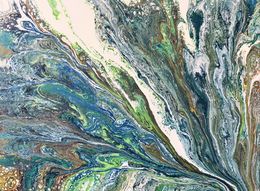 Peinture, Dreaming Waves, Monica Tangen