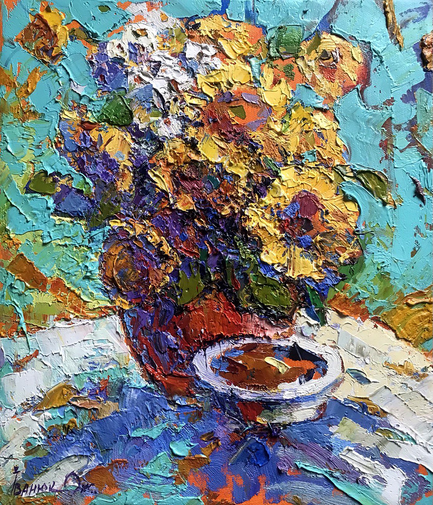 Oksana Ivanyuk, Sunflowers Oksana Ivanyuk, Sunflowers