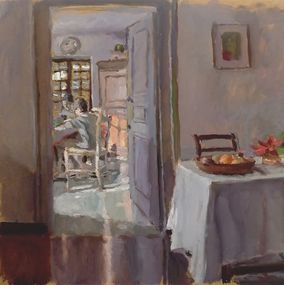 Painting, Les devoirs, Marc Dailly