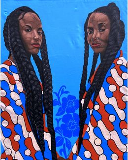 Gemälde, Sisterhood 2 (Love and Strength), Oyeleye Feranmi