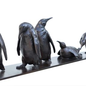 Skulpturen, La marche des manchots, Damien Colcombet