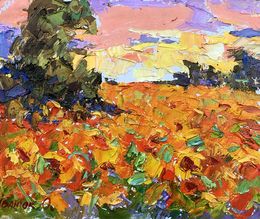 Gemälde, Sunny field, Ivanyuk Oleksiy