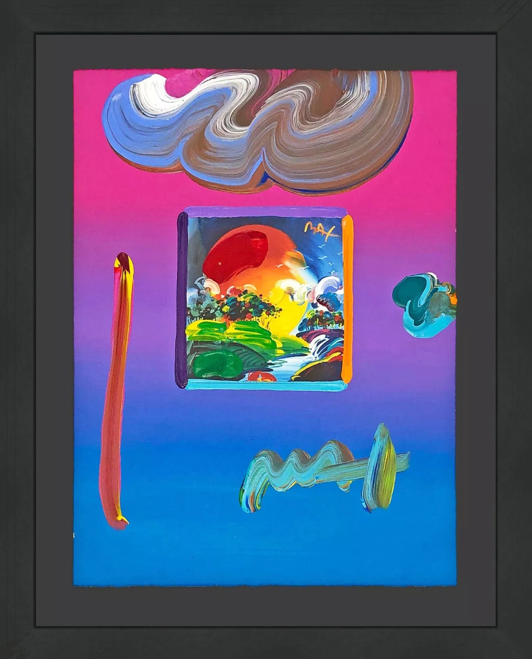 Peter Max, Without Borders #9 Peter Max, Without Borders #9