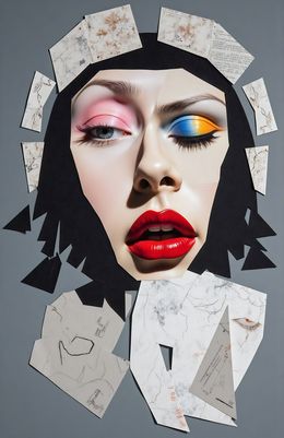 Print, The Veil of Expression, Sephora Venites
