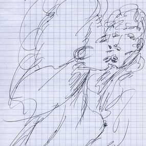 Disegno, Le baiser, The kiss, Gilles Cormery