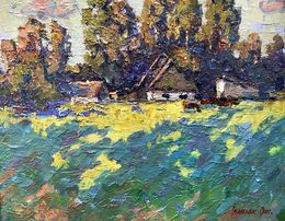 Painting, Warm evening, Oksana Ivanyuk