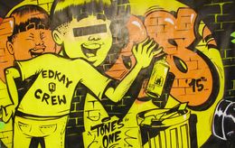 Painting, La main dans le sac, Tones