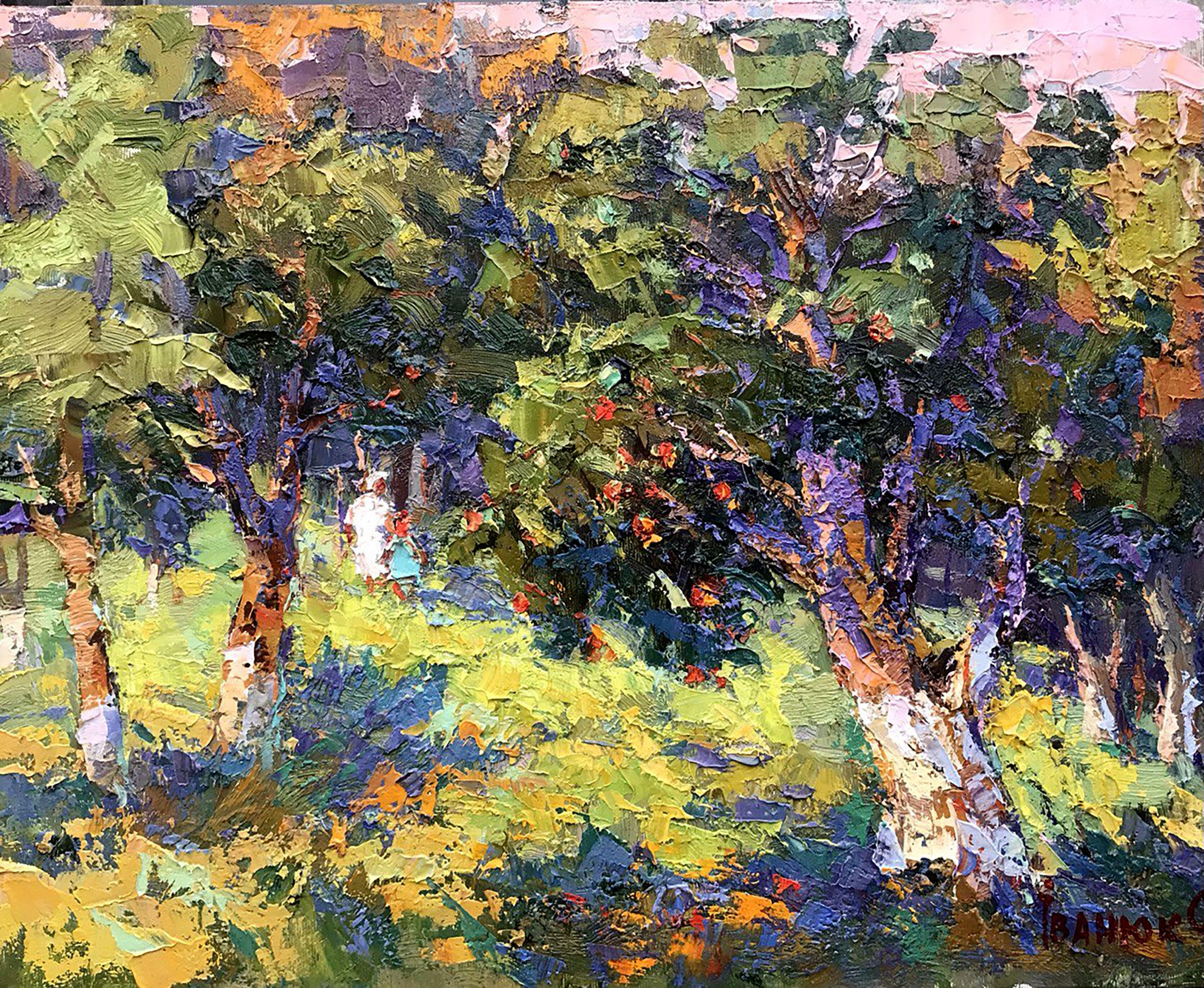 Oksana Ivanyuk, In the summer garden Oksana Ivanyuk, In the summer garden