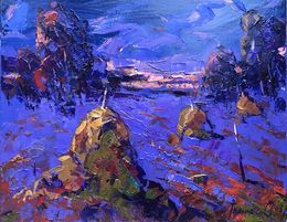 Painting, Evening coolness, Ivanyuk Oleksiy