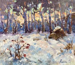 Painting, Frosty morning, Ivanyuk Oleksiy